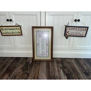 Retro vintage Grandma Signs Collection, Cottage Chic Home Sweet Sign Bundle
